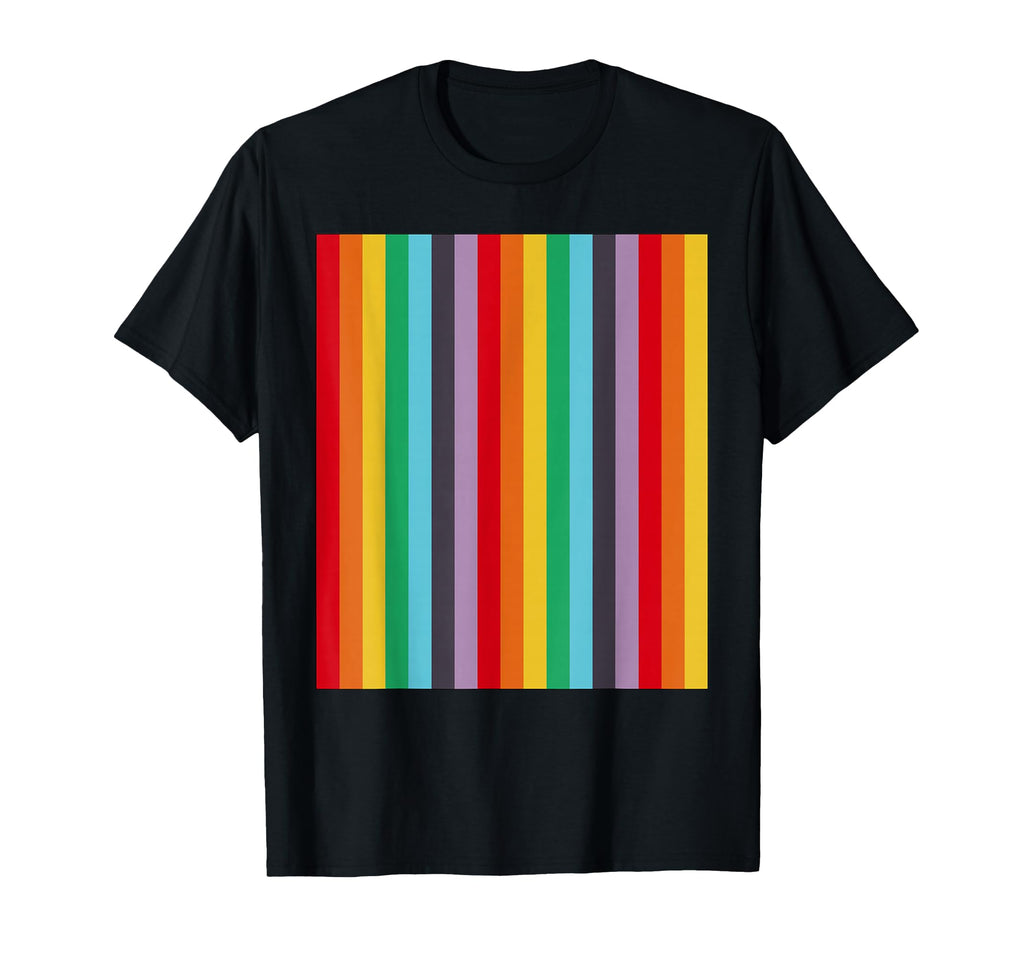 Kidcore Aesthetic Rainbow Vertical T-Shirt - Aesthetic Graphic for Adults - T-Shirt, Sweatshirt, Hoodie