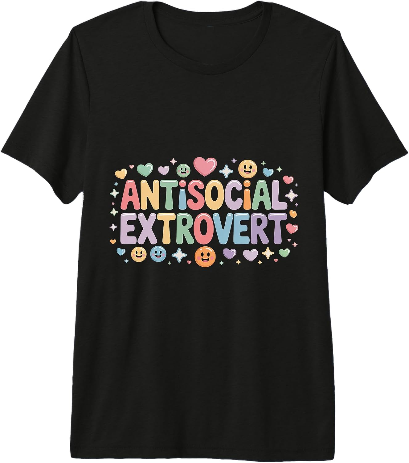 Introvert Extrovert Personality Hub - Adult & Kids T-Shirts, Sweatshirts & Hoodies apparel design preview 1