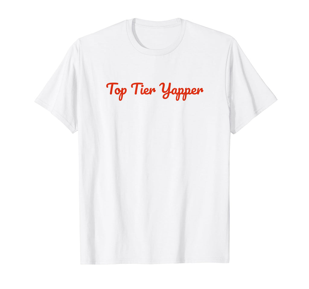 Tier Yapper Funny Y2K Aesthetic T-Shirt - Fun Novelty Design Unisex - T-Shirt, Sweatshirt, Hoodie