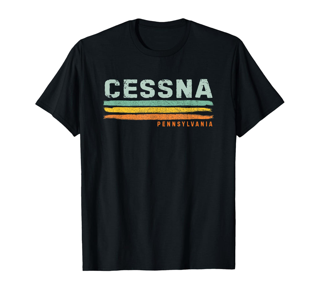 Stripes Cessna Pa T-Shirt - Graphic Print for Adults - T-Shirt, Sweatshirt, Hoodie