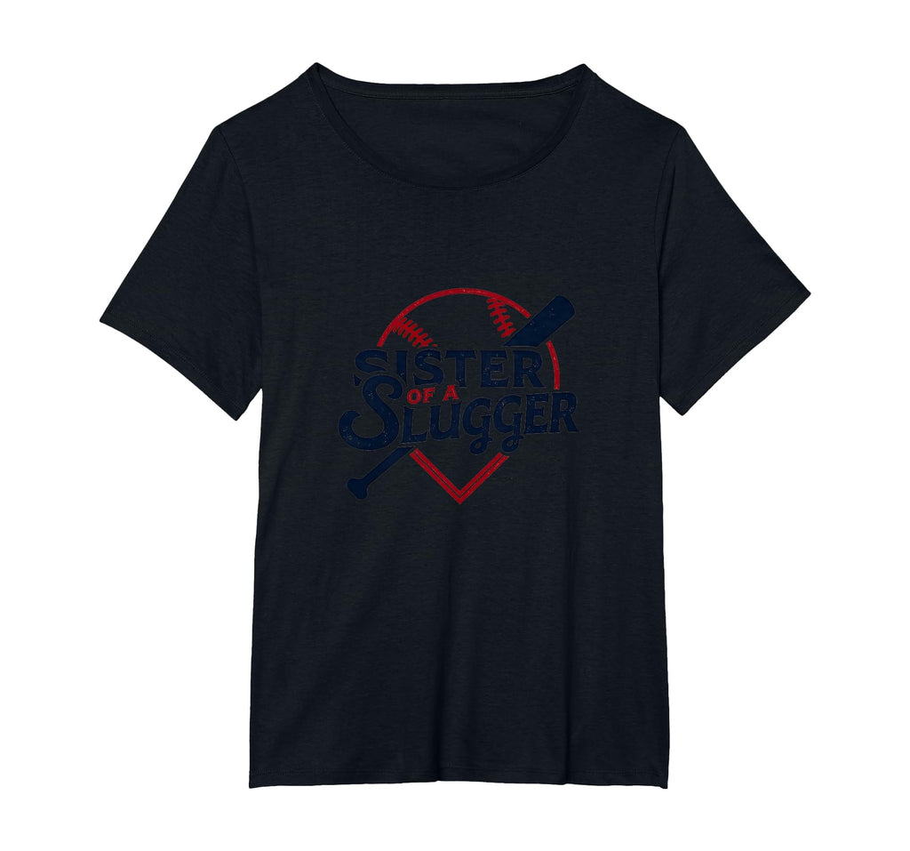 Baseball Sister Sister Slugger T-Shirt - Casual Everyday Wear for Adults - T-Shirt, Sweatshirt, Hoodie