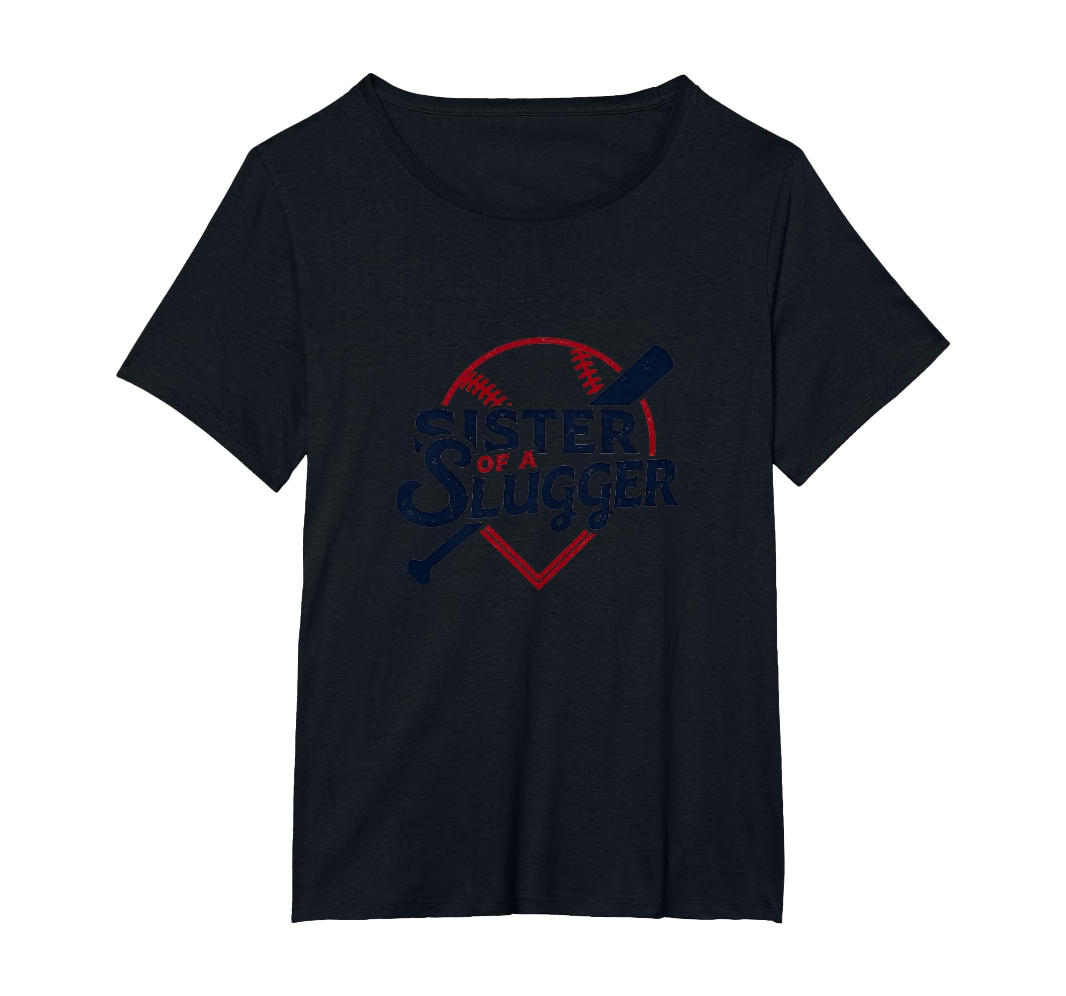 Baseball Sister Sister Slugger T-Shirt - Casual Everyday Wear for Adults - T-Shirt, Sweatshirt, Hoodie