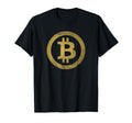 Bitcoin Btc Logo Distressed T-Shirt - Streetwear Style Men Women - T-Shirt, Sweatshirt, Hoodie