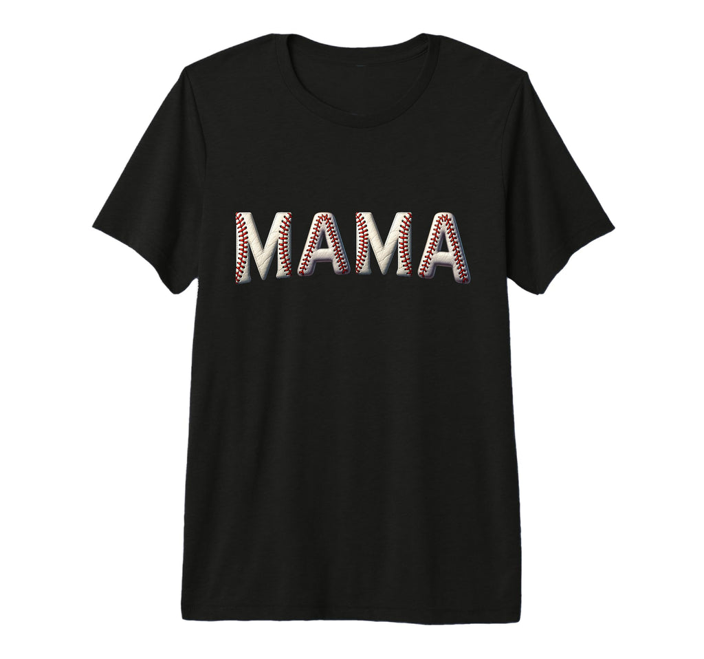 Baseball Mama Mothers Day Tri Blend T-Shirt - Streetwear Style for Adults - T-Shirt, Sweatshirt, Hoodie