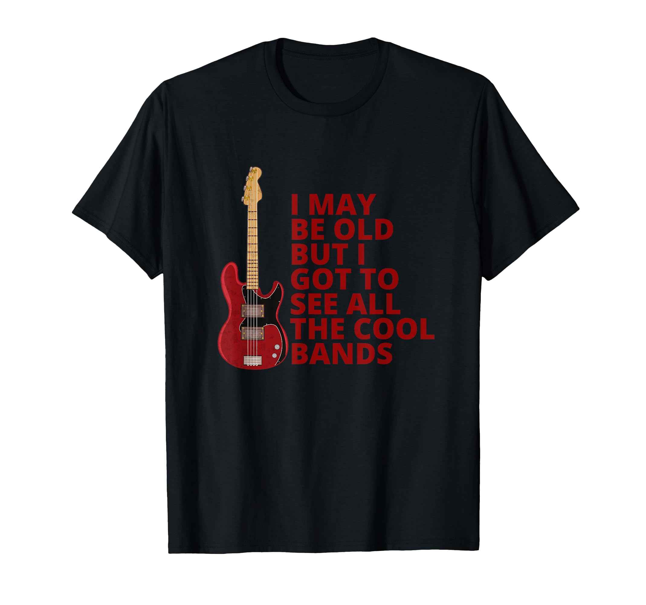 Guitar Rocknroll Concerts Oldies T-Shirt - Casual Everyday Wear Unisex - T-Shirt, Sweatshirt, Hoodie