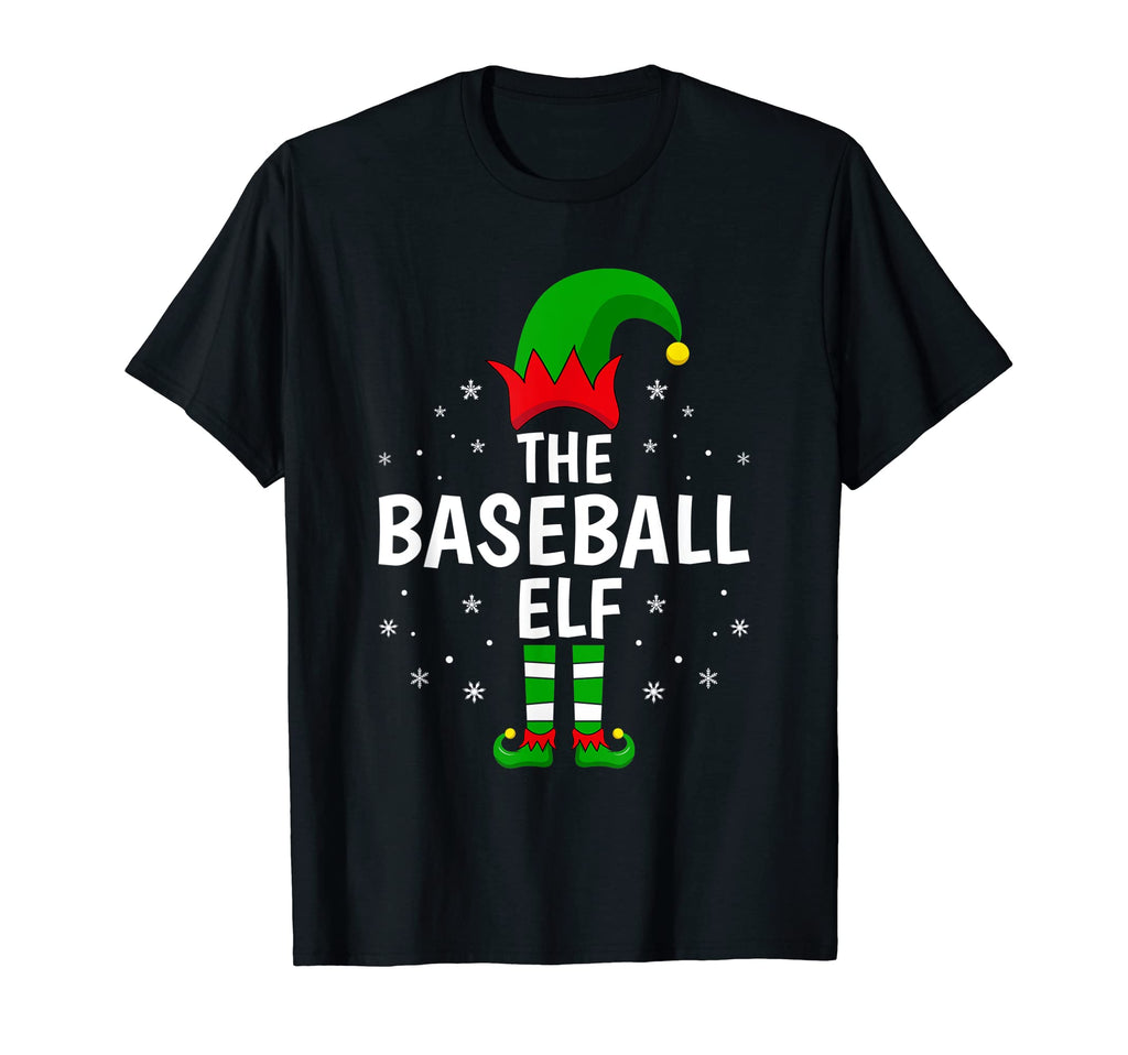 Baseball Elf Matching Family Funny T-Shirt - Unique Graphic for Adults - T-Shirt, Sweatshirt, Hoodie