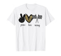 Funny Peace Love Racing T-Shirt - Graphic Print for Adults - T-Shirt, Sweatshirt, Hoodie