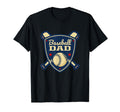 Baseball Dad Matching Family Baseball T-Shirt - Custom Art Print Unisex - T-Shirt, Sweatshirt, Hoodie