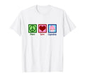 Peace Love Cupcakes T-Shirt - Aesthetic Graphic Men Women - T-Shirt, Sweatshirt, Hoodie