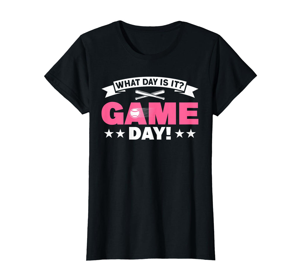 Baseball What Day Is It Game Day Mother T-Shirt - Graphic Print for Adults - T-Shirt, Sweatshirt, Hoodie