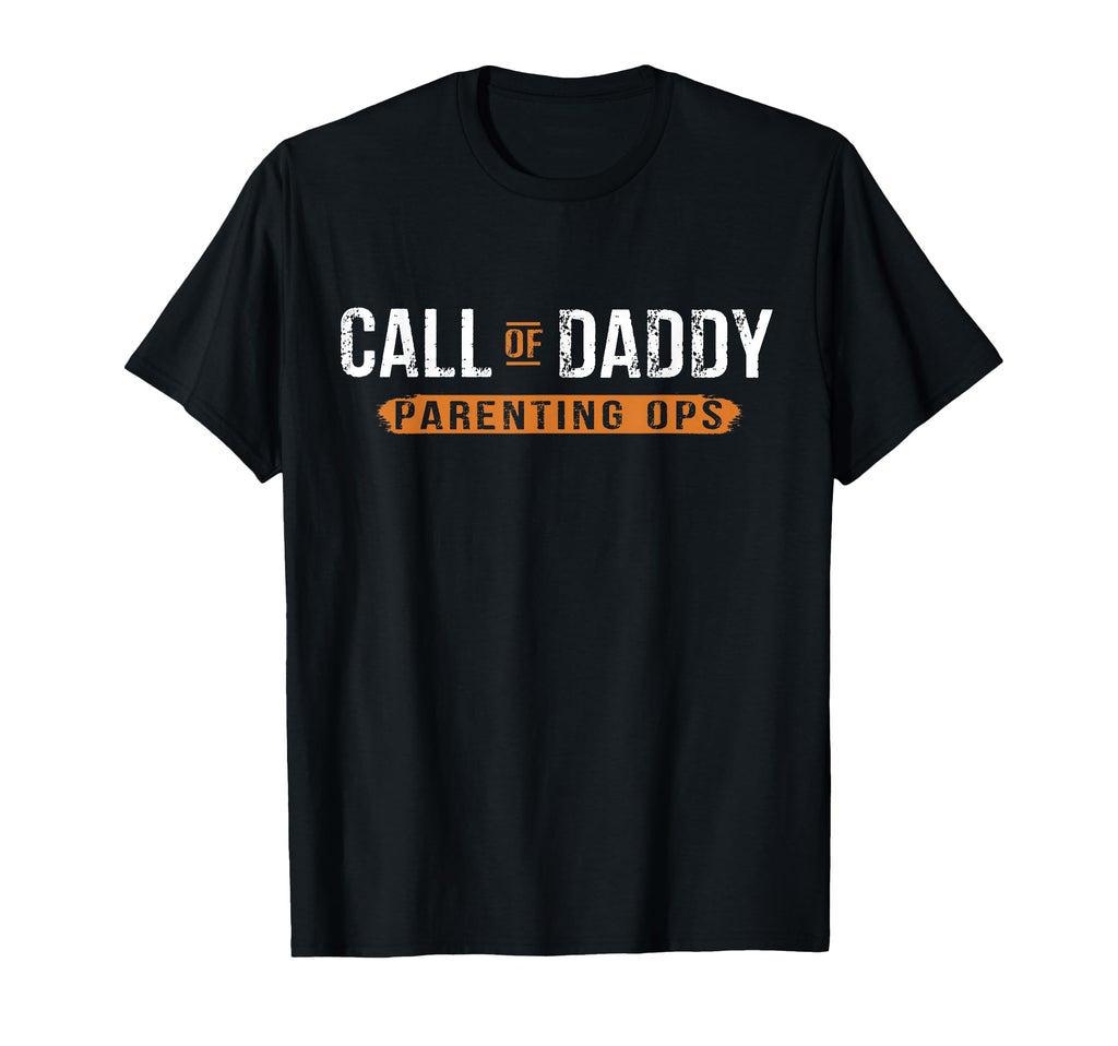 Mens Gamer Dad Call Daddy Parenting Ops T-Shirt - Graphic Print for Adults - T-Shirt, Sweatshirt, Hoodie