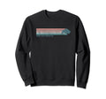 Distressed Stripes Sweatshirt - Novelty Apparel for Adults - T-Shirt, Sweatshirt, Hoodie