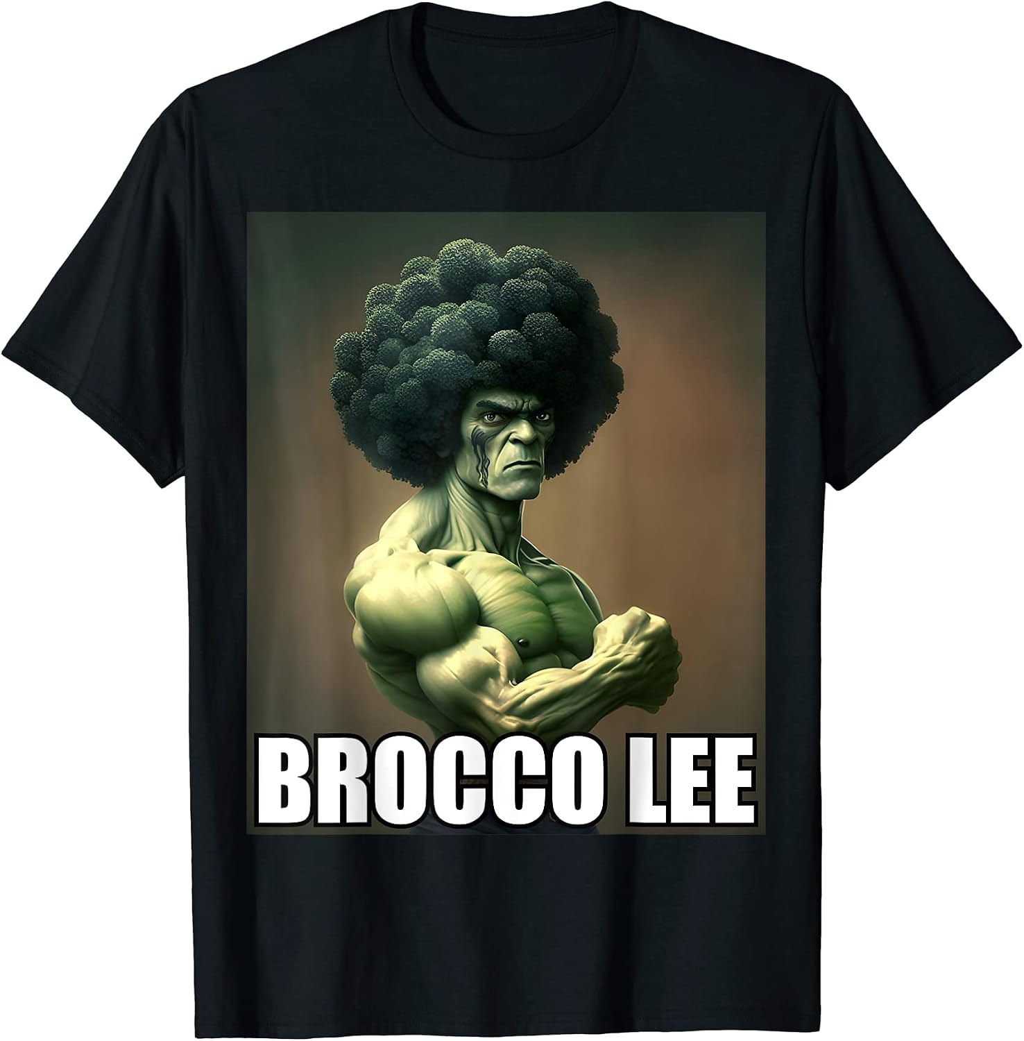 Brocco-Lee Broccoli Vegetarian Bruce Merch - Adult & Kids T-Shirts, Sweatshirts & Hoodies apparel design preview 1