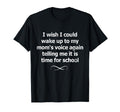 Miss My Moms Voice Nostalgic 90S T-Shirt - Minimalist Print for Adults - T-Shirt, Sweatshirt, Hoodie