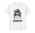 Baseball Bonu S Mom Life Messy Bun T-Shirt - Trendy Graphic for Adults - T-Shirt, Sweatshirt, Hoodie