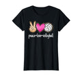 Peace Love Volleyball Volleyball T-Shirt - Streetwear Style for Adults - T-Shirt, Sweatshirt, Hoodie
