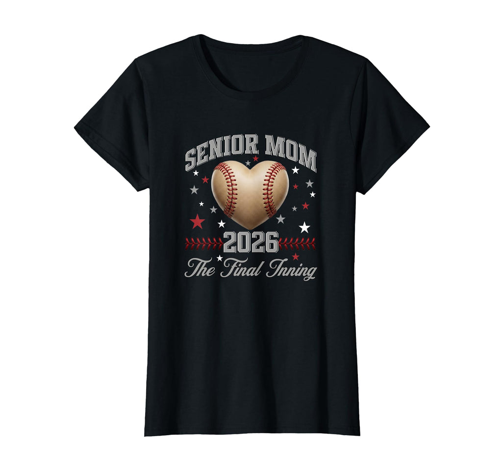 Senior Mom 2026 High School Final Inning T-Shirt - Minimalist Print Unisex - T-Shirt, Sweatshirt, Hoodie