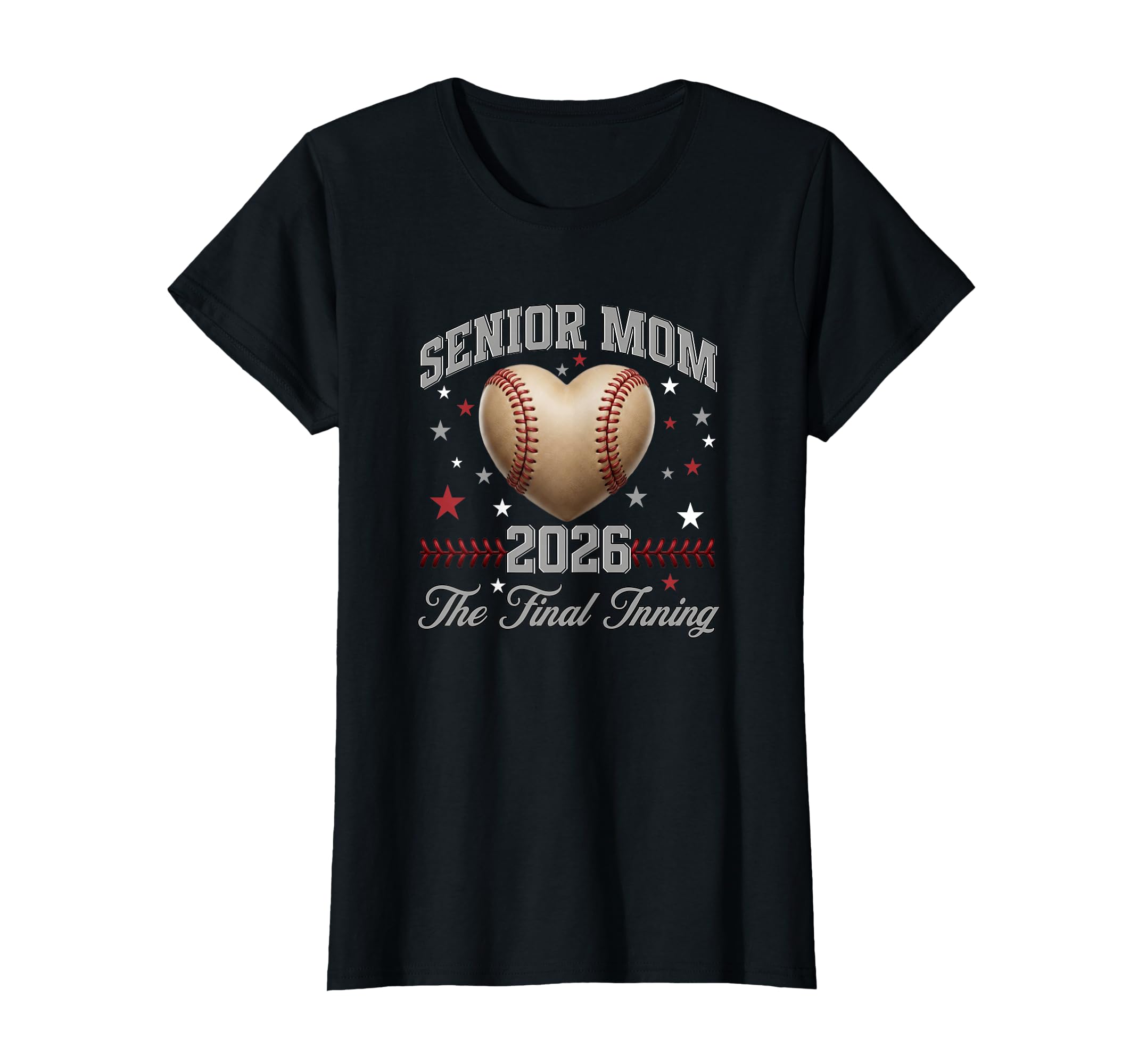 Senior Mom 2026 High School Final Inning T-Shirt - Minimalist Print Unisex - T-Shirt, Sweatshirt, Hoodie