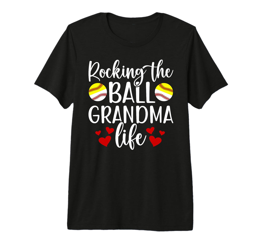 Rocking Ball Grandma Life T-Shirt - Casual Everyday Wear for Adults - T-Shirt, Sweatshirt, Hoodie