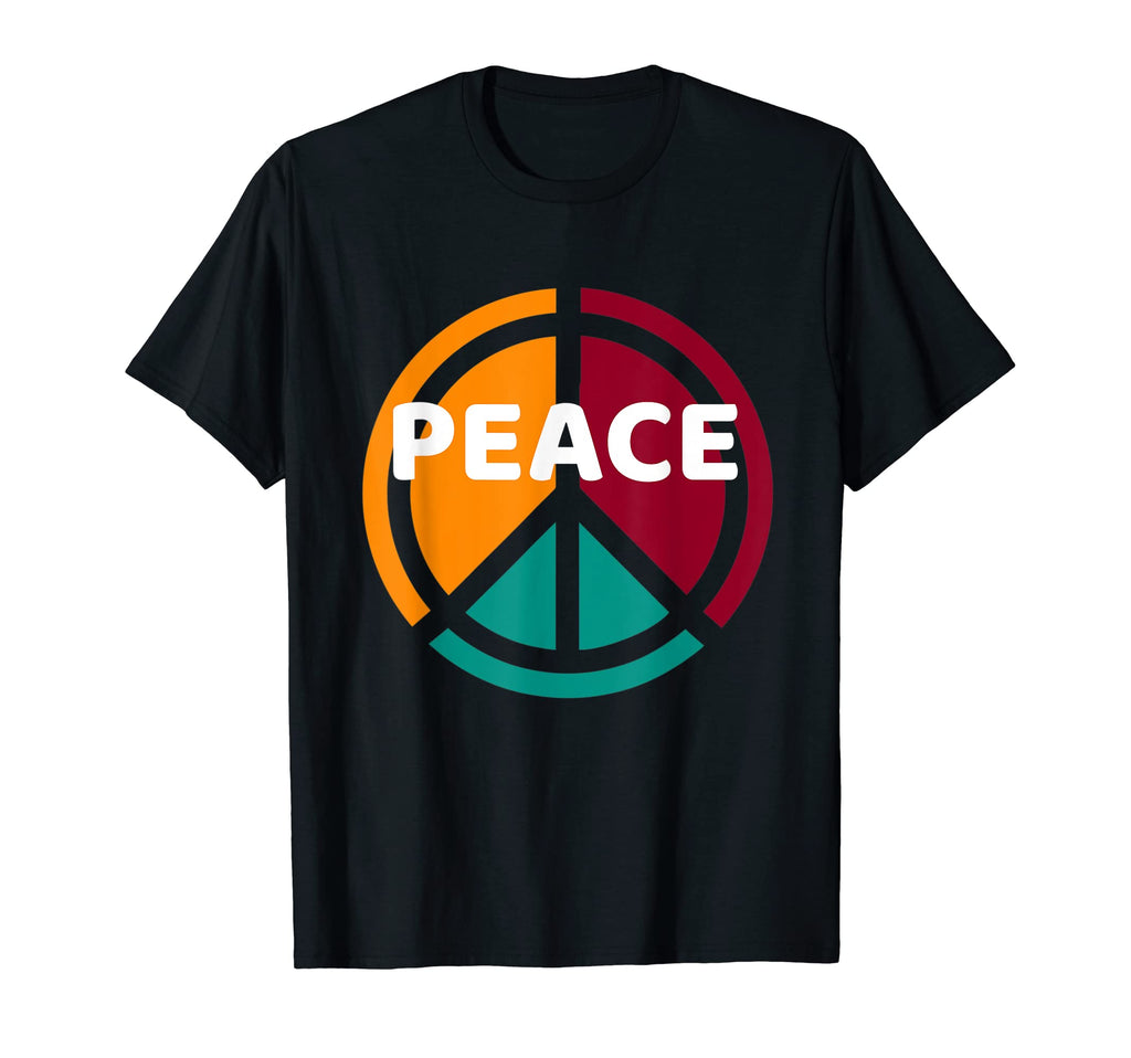 Peace Sign Spread Love And Peace T-Shirt - Custom Art Print for Adults - T-Shirt, Sweatshirt, Hoodie