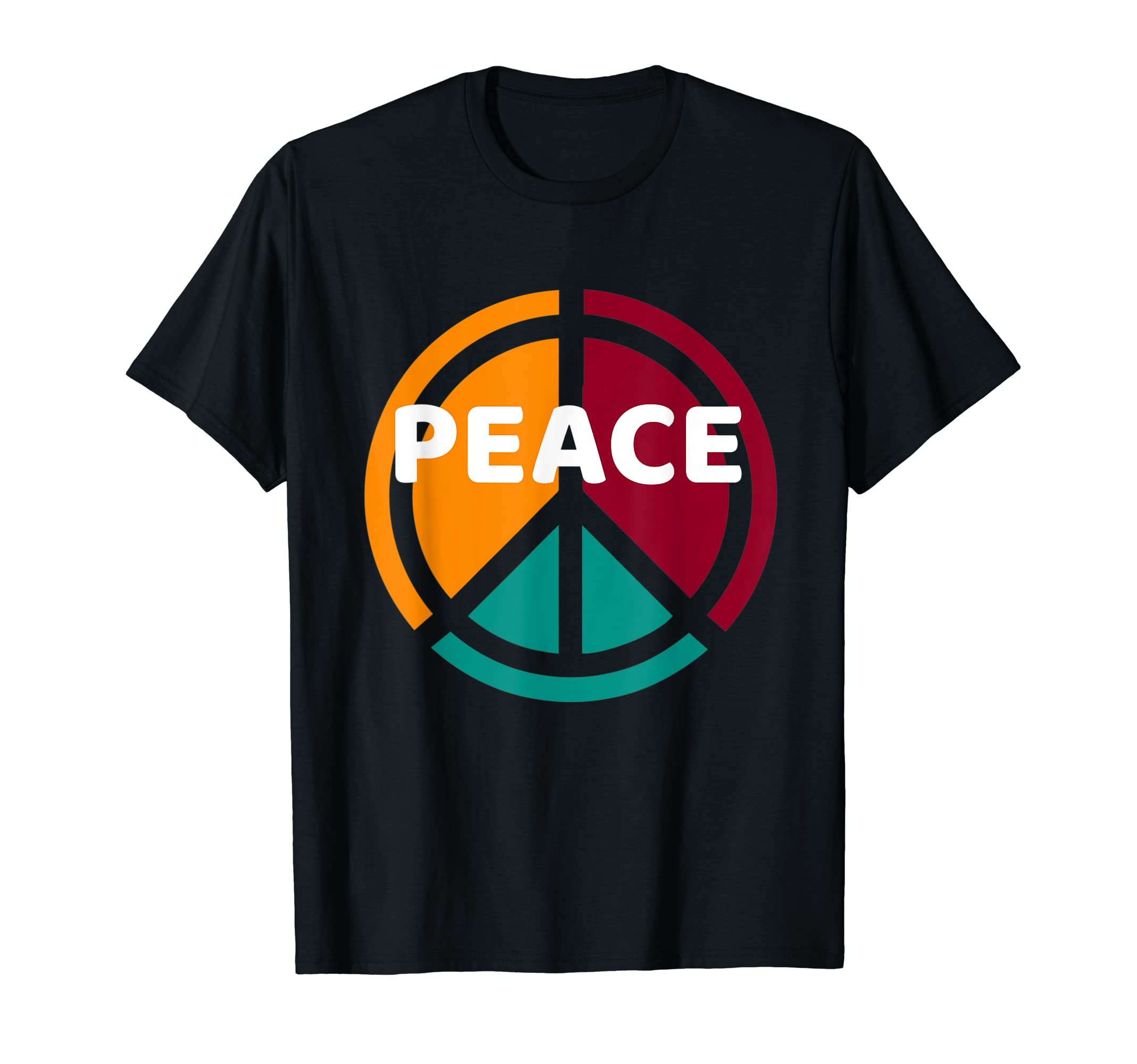 Peace Sign Spread Love And Peace T-Shirt - Custom Art Print for Adults - T-Shirt, Sweatshirt, Hoodie