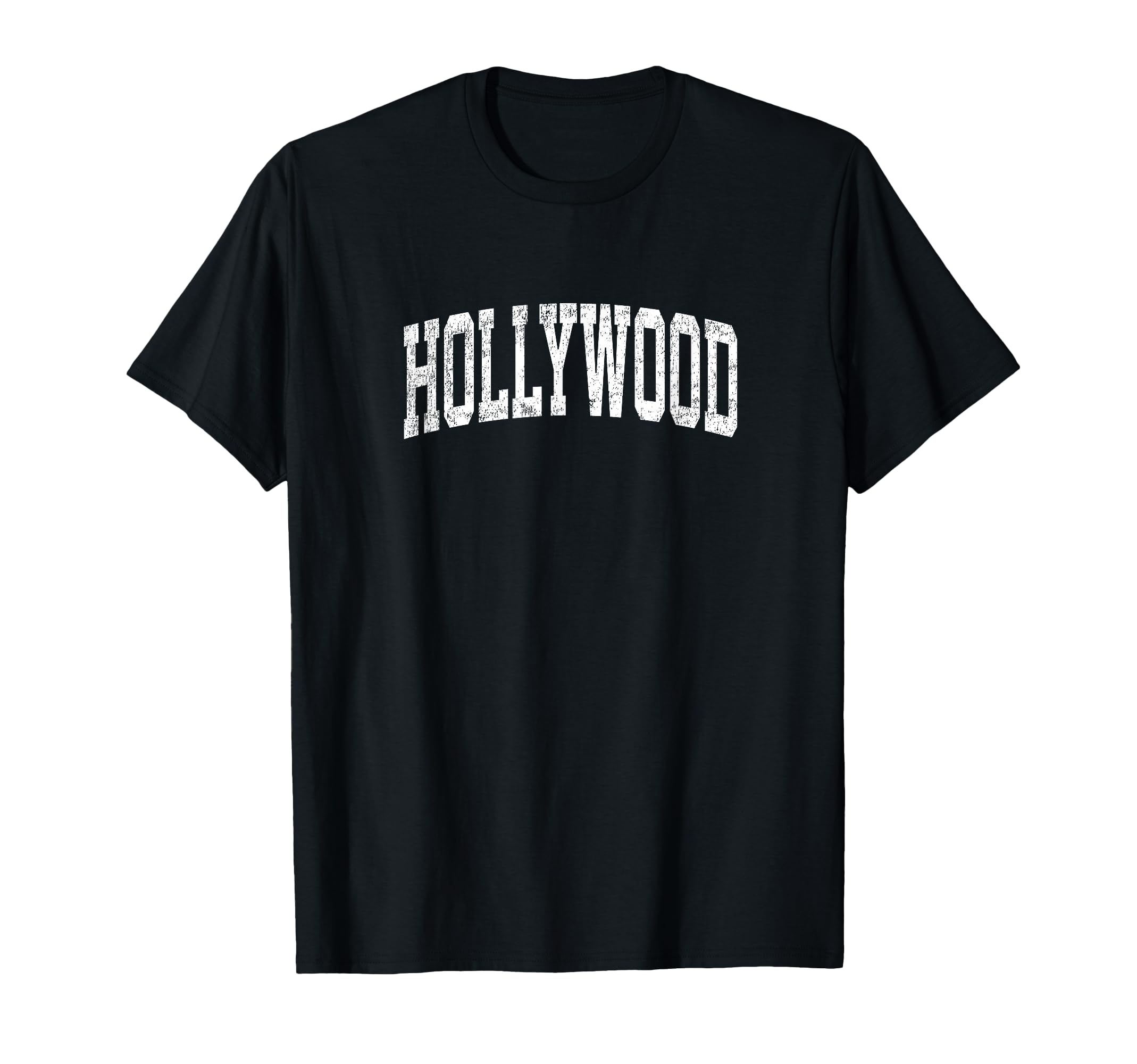 Hollywood California Ca Athletic Sports T-Shirt - Trendy Graphic Unisex - T-Shirt, Sweatshirt, Hoodie