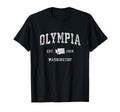 Olympia Washington Wa Athletic Sports T-Shirt - Unique Graphic for Adults - T-Shirt, Sweatshirt, Hoodie