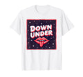 Lesbians Eat What Down Under Diner White T-Shirt - Streetwear Style Unisex - T-Shirt, Sweatshirt, Hoodie