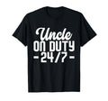 Uncle Duty 24 7 Uncle T-Shirt - Aesthetic Graphic Unisex - T-Shirt, Sweatshirt, Hoodie