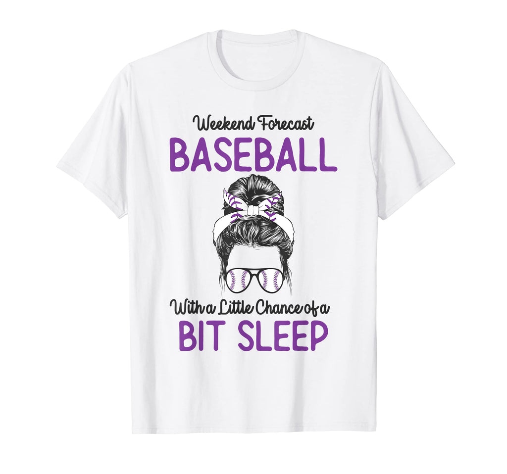 Baseball Mom Little Chance Bit Sleep T-Shirt - Streetwear Style Unisex - T-Shirt, Sweatshirt, Hoodie