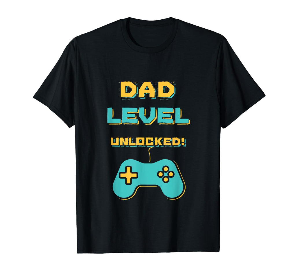 Dad Level Unlocked Funny Fathers Day T-Shirt - Unique Graphic Men Women - T-Shirt, Sweatshirt, Hoodie