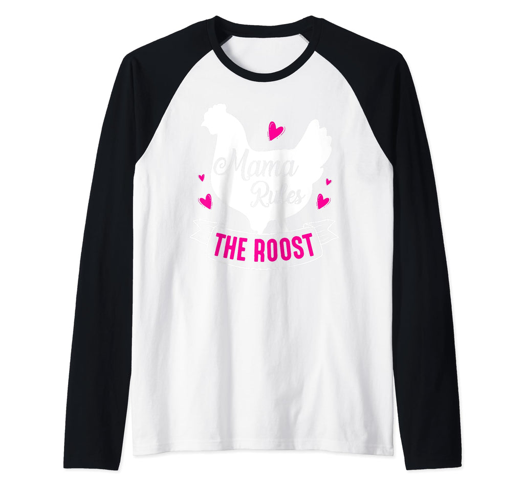 Mama Rules Roost Mom Mother Heart T-Shirt - Streetwear Style Unisex - T-Shirt, Sweatshirt, Hoodie
