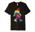 Hippie Bigfoot Tie Dye Distressed T-Shirt - Streetwear Style Men Women - T-Shirt, Sweatshirt, Hoodie