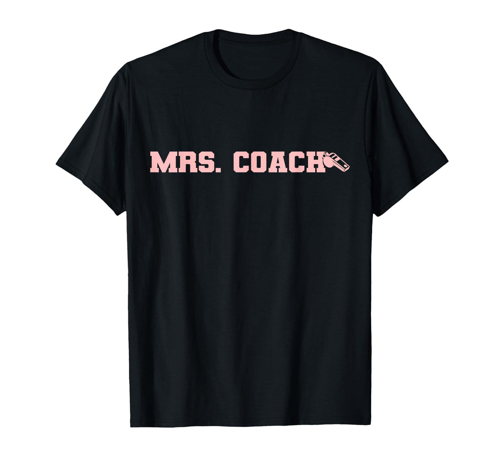 Mrs Coach Funny Football Basketball T-Shirt - Novelty Apparel for Adults - T-Shirt, Sweatshirt, Hoodie