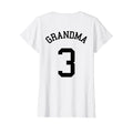 Grandma Team Uniform 3 Baseball Nan T-Shirt - Aesthetic Graphic for Adults - T-Shirt, Sweatshirt, Hoodie