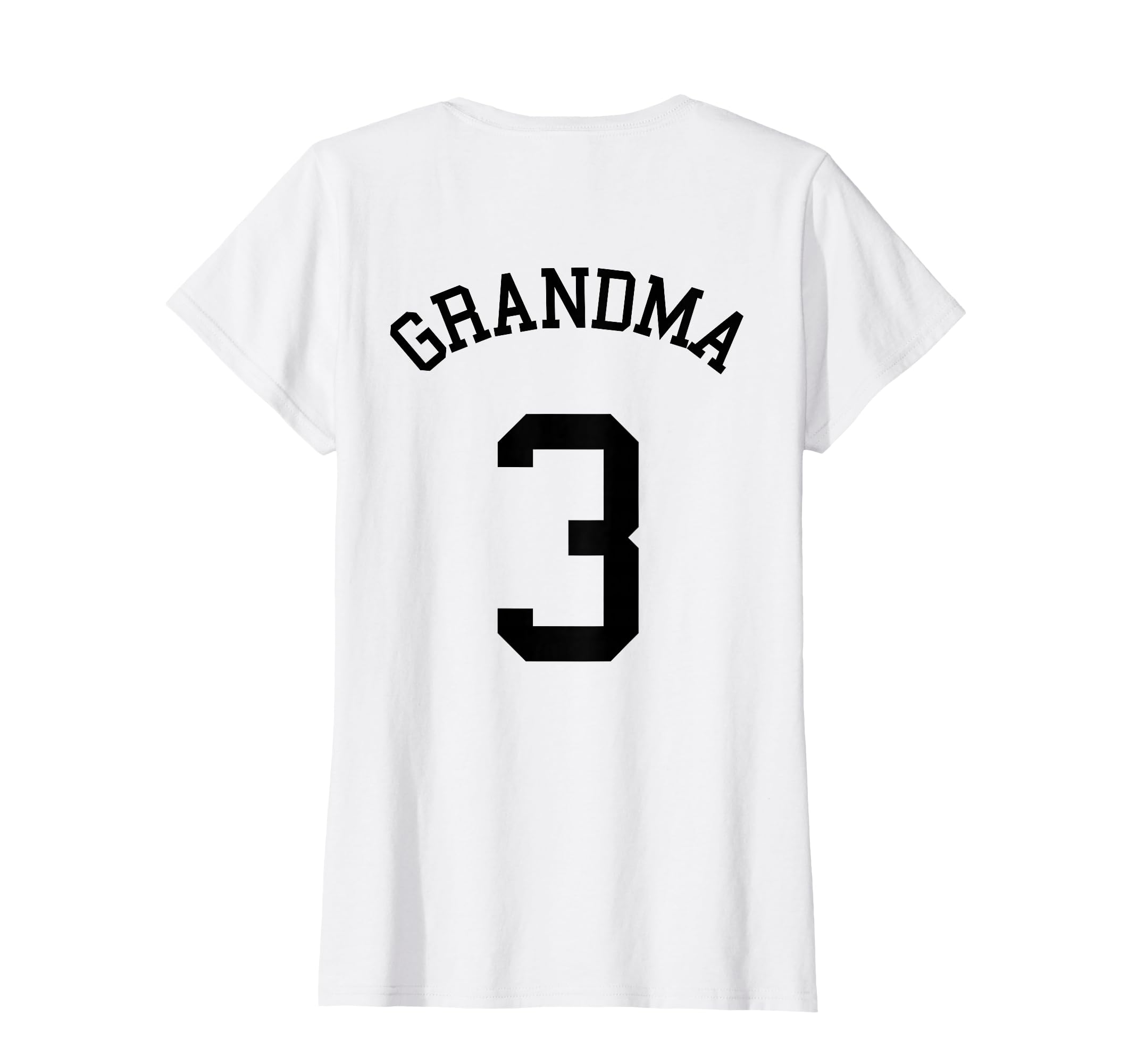 Grandma Team Uniform 3 Baseball Nan T-Shirt - Aesthetic Graphic for Adults - T-Shirt, Sweatshirt, Hoodie