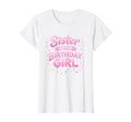 Sister Birthday Groovy Rainbow Stars T-Shirt - Aesthetic Graphic Men Women - T-Shirt, Sweatshirt, Hoodie