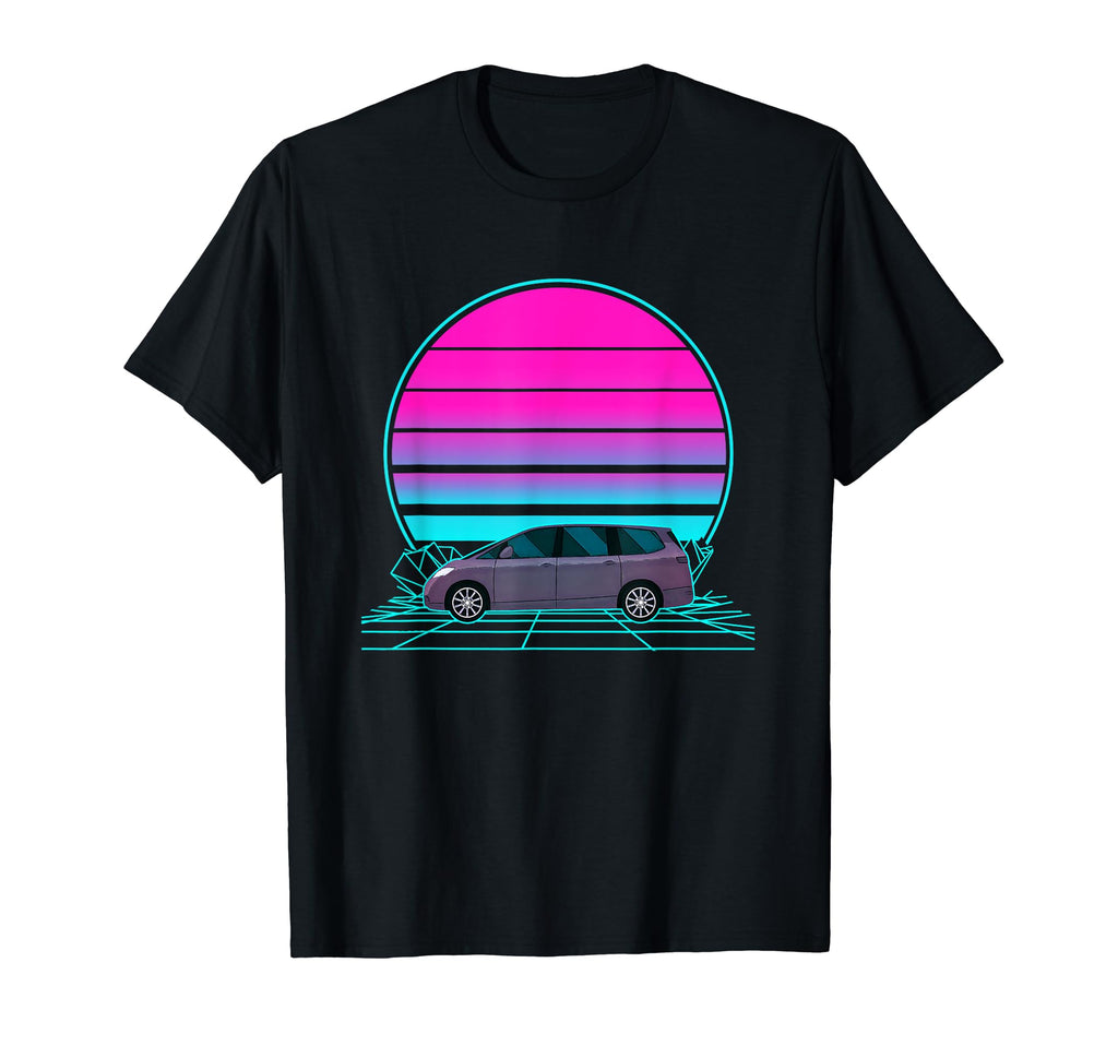 Sunset Minivan T-Shirt - Fun Novelty Design for Adults - T-Shirt, Sweatshirt, Hoodie