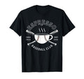 Espresso Baseball Club Coffee And Sports T-Shirt - Custom Art Print Unisex - T-Shirt, Sweatshirt, Hoodie