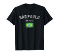 Varsity Sao Paulo Brazil T-Shirt - Casual Everyday Wear Unisex - T-Shirt, Sweatshirt, Hoodie