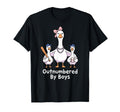 Funny Goose Mom Outnumbered Mothers T-Shirt - Streetwear Style Men Women - T-Shirt, Sweatshirt, Hoodie