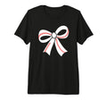 Baseball Bow Baseball Mom Mama Tri Blend T-Shirt - Streetwear Style Unisex - T-Shirt, Sweatshirt, Hoodie