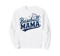 Baseball Mama Baseball Mom Heart Sweatshirt - Graphic Print Men Women - T-Shirt, Sweatshirt, Hoodie