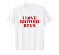 I Love British Y2K Aesthetic T-Shirt - Unique Graphic for Adults - T-Shirt, Sweatshirt, Hoodie