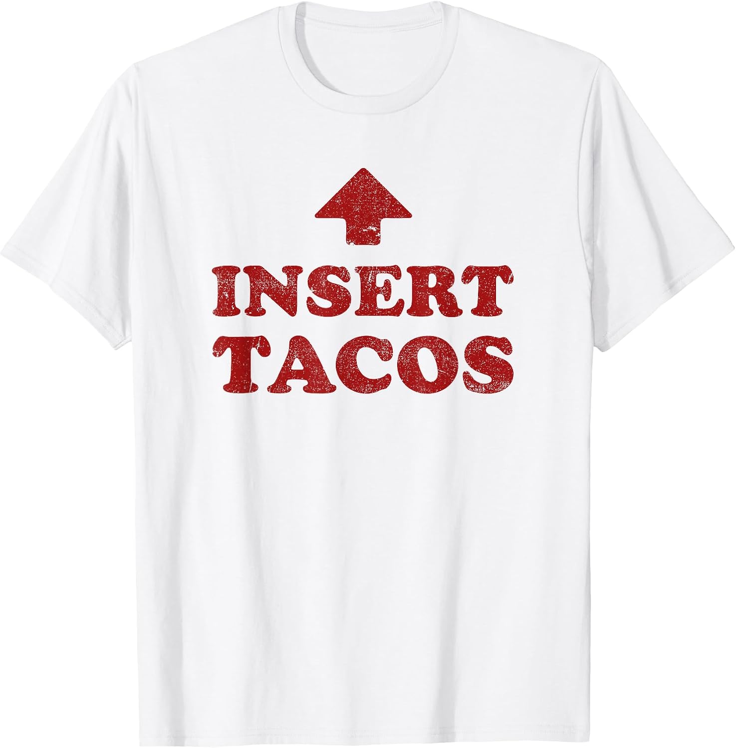 Insert Food Here Retro Foodie Humor - Adult & Kids T-Shirts, Sweatshirts & Hoodies apparel design preview 1