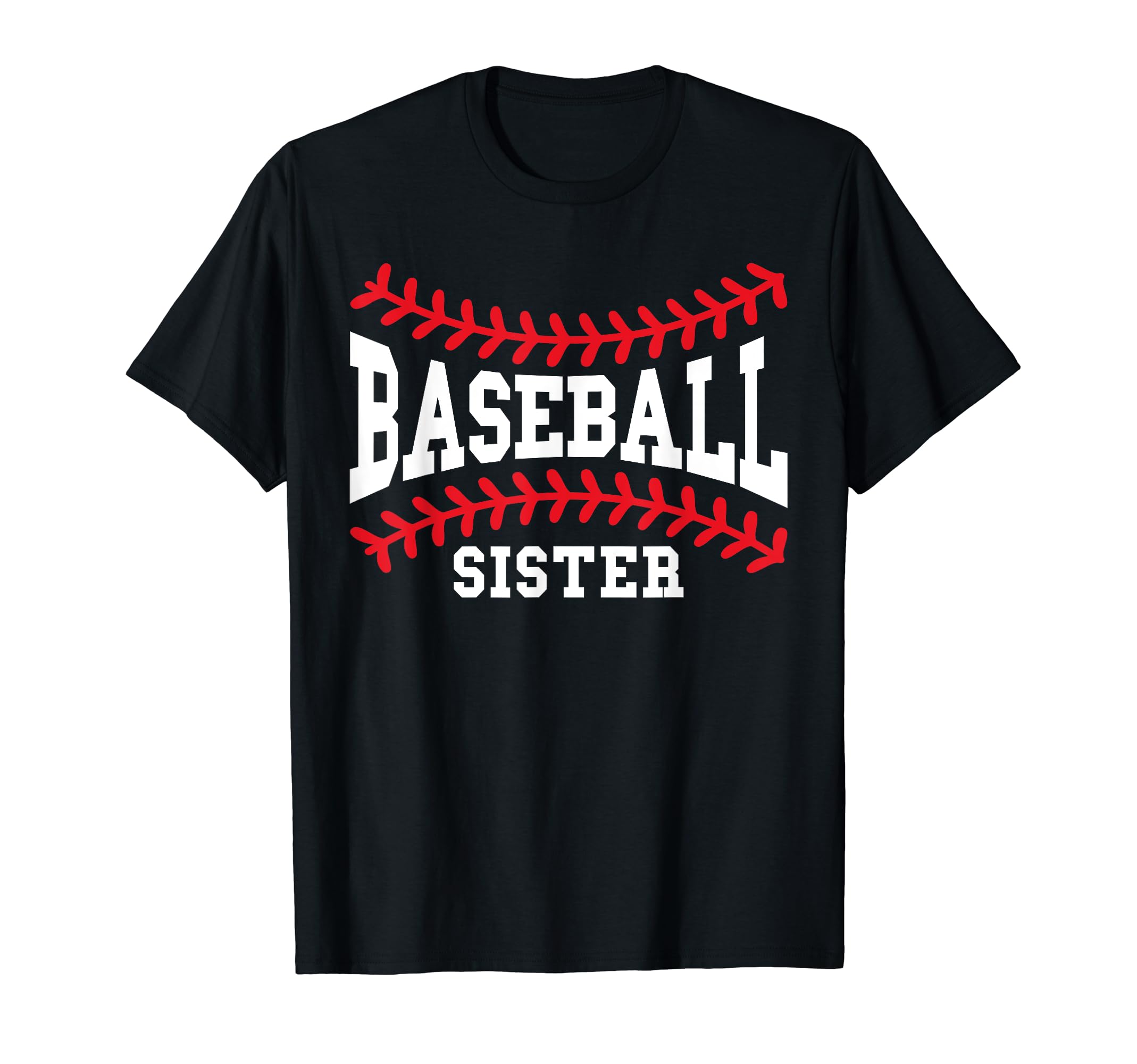 Baseball Sister Laces Little League T-Shirt - Unique Graphic for Adults - T-Shirt, Sweatshirt, Hoodie