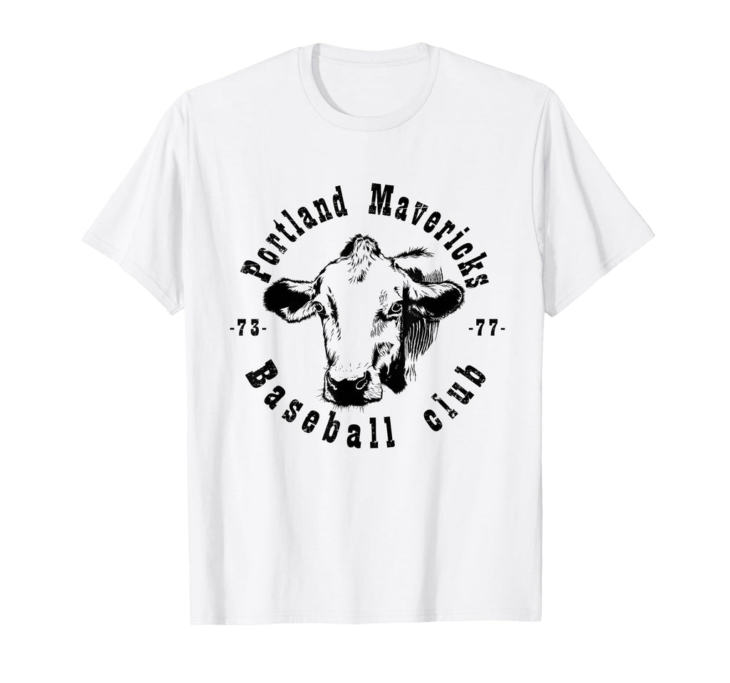 Portland Cows Mavericks Baseball Mens T-Shirt - Streetwear Style Unisex - T-Shirt, Sweatshirt, Hoodie