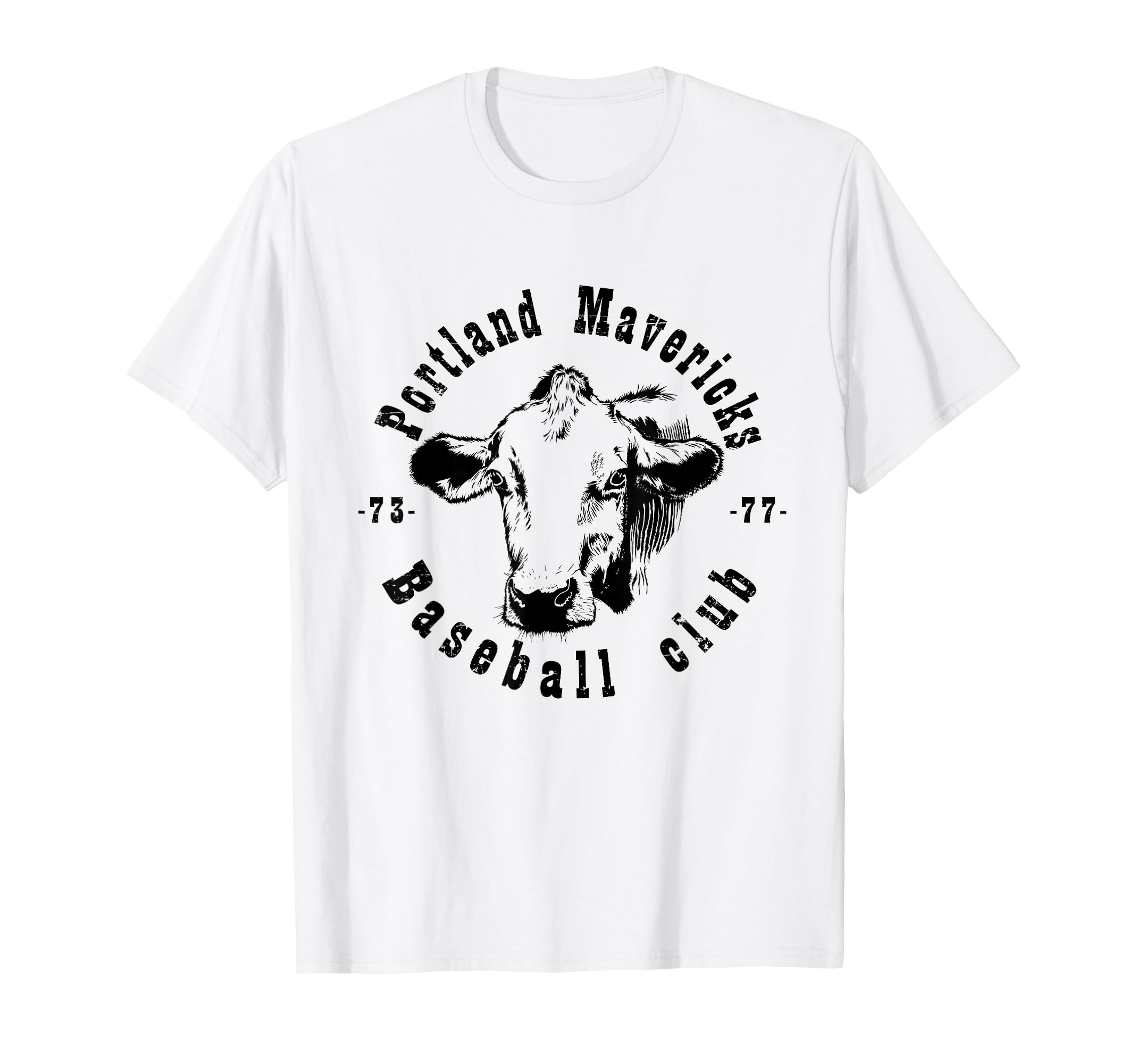 Portland Cows Mavericks Baseball Mens T-Shirt - Streetwear Style Unisex - T-Shirt, Sweatshirt, Hoodie