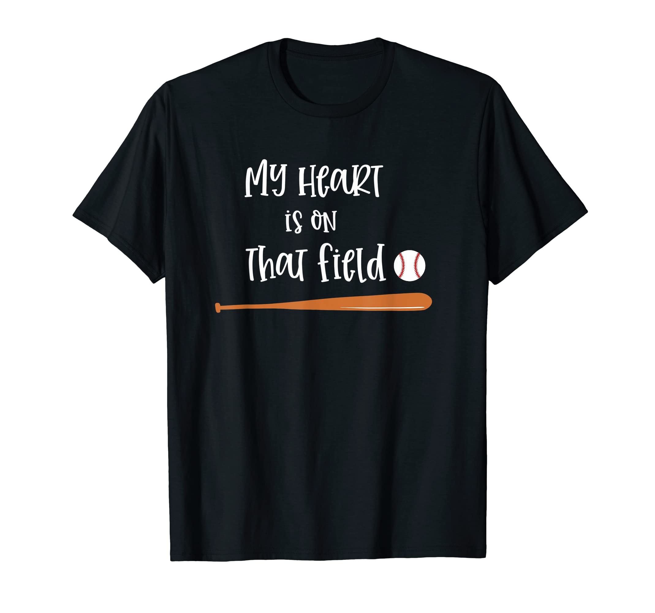 My Heart Is That Field Baseball T-Shirt - Aesthetic Graphic Men Women - T-Shirt, Sweatshirt, Hoodie
