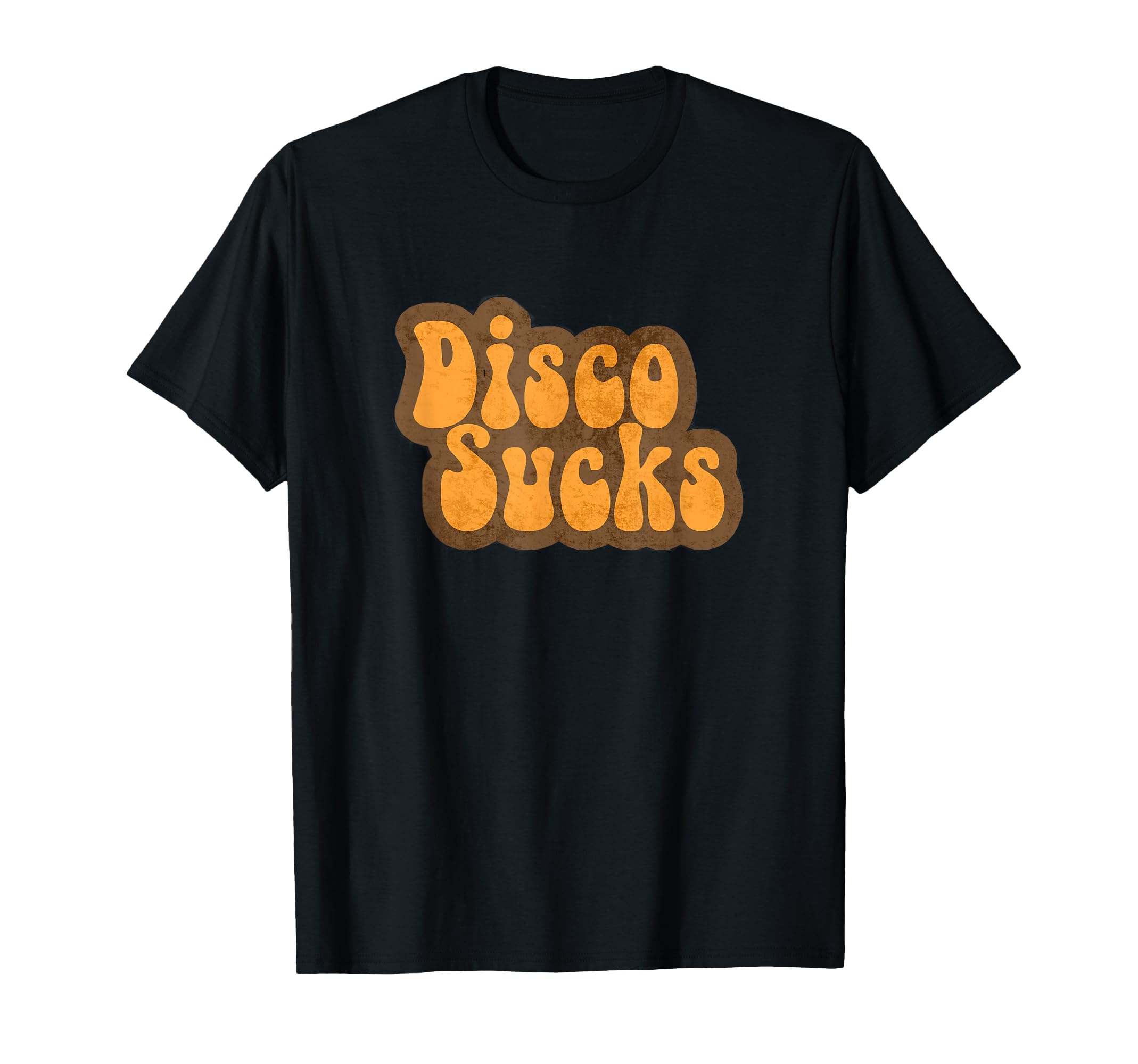 Disco Sucks Distressed T-Shirt - Unique Graphic for Adults - T-Shirt, Sweatshirt, Hoodie